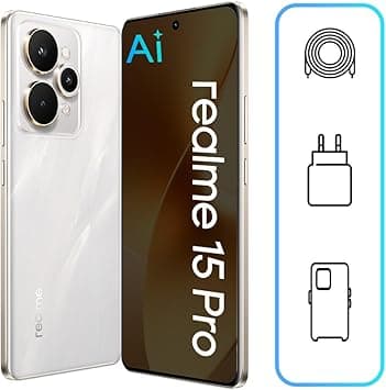 realme 15 Pro 5G AI Dual SIM Triple 50M Camera| Al Edit Genie| 7000mAh battery| 80W charge| 144Hz HyperGlow 4D Curve+ Display|12GB RAM 256GB Flowing Silver- Middle East Version - Amazon.ae Price Tracker