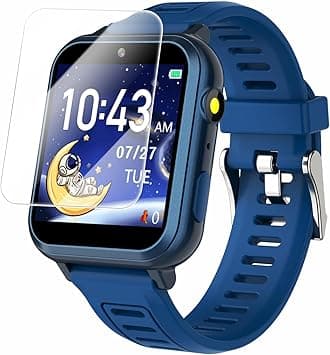 Cosjoype Kids Game Smart Watch for Kids with 24 Puzzle Games HD Touch Screen Camera Music Player Pedometer Alarm Clock Calculator Flashlight 12/24hr Kid Watch Gift for 4-12 Year Old Boys Toys for Kid - Amazon.ae Price Tracker