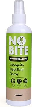 No Bite Mosquito Repellent Spray – 250ml, Plant-Based with Citronella Extract, DEET-Free, Long-Lasting Protection, Alcohol-Free & Non-Staining Formula - Amazon.ae Price Tracker