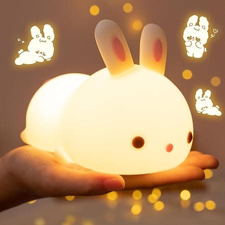 One Fire Cute Bunny Kids Night Light - Amazon.ae Price Tracker