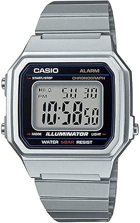 Casio Unisex Watch - B650WD-1ADF Grey Dial, Silver Band - Amazon.ae Price Tracker
