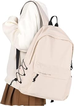 VECAVE Lightweight Casual Laptop Backpack Purse for Women,Travel Backpack with laptop compartment | Water Resistant Lightweight Cute College Secondary High Bookbags for Teenage Travel Laptop Work Back Pack Casual Daypack - Amazon.ae Price Tracker