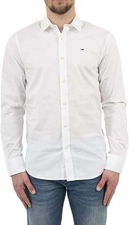 Tommy Jeans Mens Original Stretch Slim Fit Shirts - Amazon.ae Price Tracker