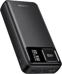 Kuulaa Power Bank 20000mAh, Portable Charger 22.5W Fast Charging, Battery Pack Powerbank 2 Outputs 2 Input with LED Display Compatible with iPhone 17 16 15 14 13 12 Samsung iPad - Amazon.ae Price Tracker