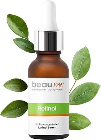 Highly Concentrated Retinol Serum with Vitamins A, E, F, C, Hyaluronic Acid, Aloe Vera, Green Tea Extract, 30ml • Free of parabens • Made in EU • (Dermaroller Serum) - Amazon.ae Price Tracker
