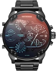 Diesel Men's Mr. Daddy Chronograph, 57 mm Case Size, Stainless Steel Watch - Amazon.ae Price Tracker