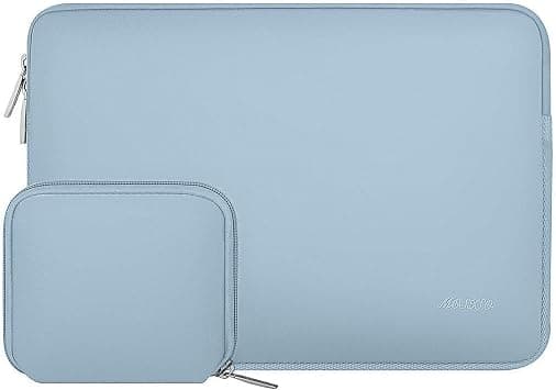 MOSISO Laptop Case 13 inch, 13 inch Laptop Sleeve Bag Compatible with MacBook Air 13 M4 M3 M2 M1 2025-2018 / Pro 13 M2 M1 2025-2016, Neoprene Computer Sleeve Bag with Small Case, Airy Blue - Amazon.ae Price Tracker