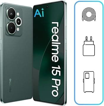 realme 15 Pro 5G AI Dual SIM Triple 50M Camera| Al Edit Genie| 7000mAh battery| 80W charge| 144Hz HyperGlow 4D Curve+ Display|12GB RAM 512GB Velvet Green- Middle East Version - Amazon.ae Price Tracker
