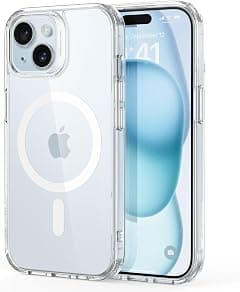 ESR for iPhone 15 Plus Case Cover, Compatible with MagSafe, Military-Grade Protection, Yellowing Resistant, Scratch-Resistant Back, Magnetic Phone Case for iPhone 15 Plus, Classic Series, Clear - Amazon.ae Price Tracker