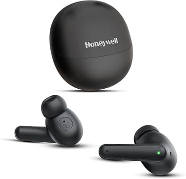Honeywell Moxie V1400 Bluetooth v5.4 TWS In-Ear Earbuds, ENC with 4 Mics for HD Calling, 45H Battery Life, Stereo Sound, Deep Bass, IPX4, 40ms low latency Gaming Mode - Amazon.ae Price Tracker