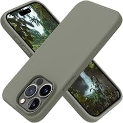 OTOFLY Compatible with iPhone 15 Pro Max Case, Silicone Shockproof Slim Thin Phone Case for iPhone 15 Pro Max (6.7 inch), (Calke Green) - Amazon.ae Price Tracker