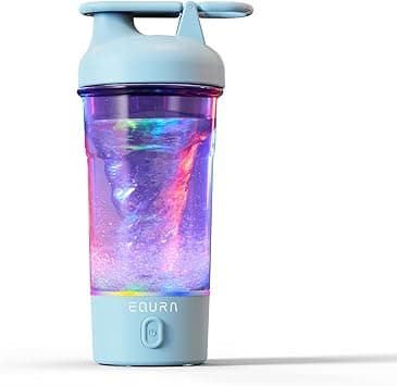 Electric Shaker Bottle, 25Oz Blender Bottles for Protein Mixes, Portable USB C Rechargeable Pulse Protein Shake Bottle, BPA Free, Colorful Light Base (Blue) - Amazon.ae Price Tracker