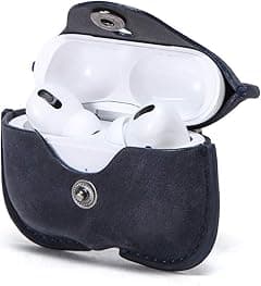 Hiram Genuine Leather Case For AirPods Pro Cover, Bluetooth Earphone Protective Cover Charging Case, For Air pods Pro 2 Cases with Keyring - Amazon.ae Price Tracker