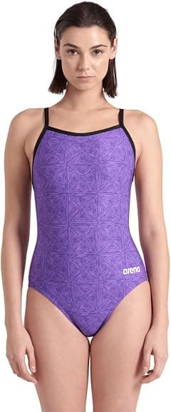 ARENA womens Arena Performance Women's Abstract Tiles Light Drop Back Swimsuit One Piece Swimsuit (pack of 1) - Amazon.ae Price Tracker