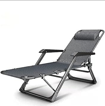 FUSHUN Sunlounger, Outdoor Lounges Foldable Camping Zero Gravity Chair, Patio Folding Beach and Garden Lounger for Poolside, Backyard and Beach - Amazon.ae Price Tracker