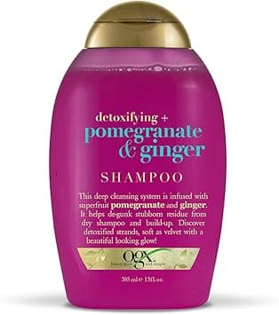 OGX (Pomegranate & Ginger, 380ml) - Detoxifying + Pomegranate & Ginger Shampoo 380ml Bottle - Amazon.ae Price Tracker