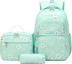 Girls Backpack Kids School Bookbag Set for Teen Girls Elementary Students Casual Back Pack with Lunch Box - Amazon.ae Price Tracker