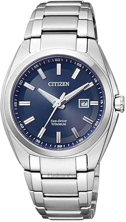 CITIZEN Women's Analogue Eco-Drive Watch with a Titanium Strap - Amazon.ae Price Tracker