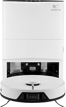 Polaris PVCRAC 7750 Robot Vacuum & Mop | 10,000 Pa | Self-Cleaning Station (4L Dust, 4L Clean/Dirty Water) | Laser Nav + AI Camera (35 Objects) | Up to 240 min | Wi-Fi App Control | 5-Map Memory - Amazon.ae Price Tracker