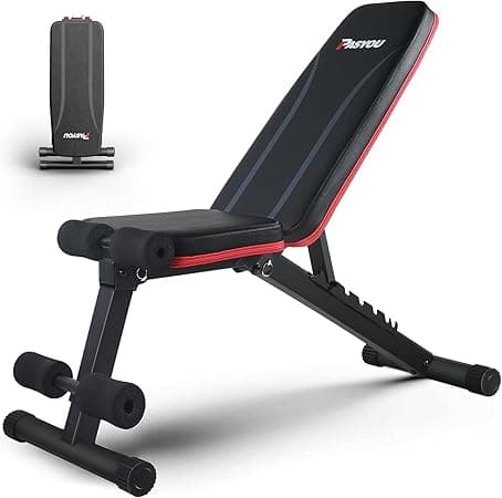 PASYOU Adjustable Weight Bench, Full Body Workout Strength Training Bench Press Foldable Incline Decline Bench Sit Up Exercise Equipment for Home Gym PA300/PA400/PA500 - Amazon.ae Price Tracker