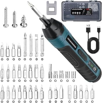 Supvox Precision Screwdriver Set - 105 in 1 Mini Tool With 4 Switch Torques, LED Lights, 1300mAh Rechargeable Battery, Magnetic Driver Bits for Repairing, Woodwork, DIY Projects - Amazon.ae Price Tracker