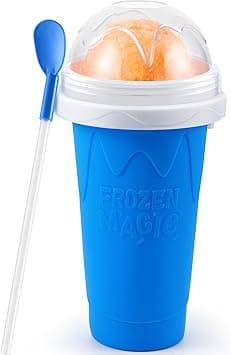 tgosomt Slushy Cup, Frozen Magic Slushie Maker Cup Squeeze, Cool Fun Stuff Things Gadgets (Blue) - Amazon.ae Price Tracker