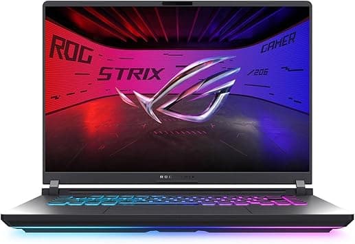 ASUS (Upgraded) ROG Strix G16 (2025) Gaming Laptop, 16” FHD+ 16:10 165Hz/3ms, NVIDIA GeForce RTX 5050, Intel Core i5-13450HX, 16GB DDR5-5600, 1TB PCIe Gen 4 SSD, Wi-Fi 7, Windows 11 Home, G615JH-DS54 - Amazon.ae Price Tracker