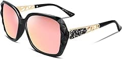 FEISEDY Polarized Women Square Sunglasses Sparkling Composite Vintage Frame B2289 - Amazon.ae Price Tracker