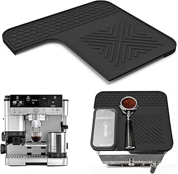 Top Mat for Ninja Luxe Espresso Coffee Machine ES601 & ES701 – Accessories for Ninja Luxe Cafe – Food-Grade Silicone, Waterproof, Non-Slip, Heat-Resistant Coffee Accessories - Amazon.ae Price Tracker