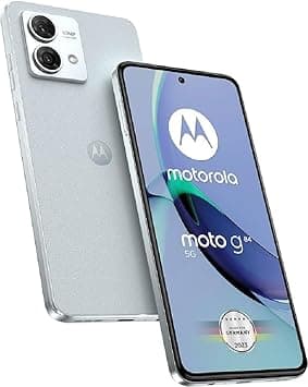 Motorola Moto G84 Dual-SIM 256GB ROM + 12GB RAM 5G Smartphone (Marshmallow Blue) - International Version - Amazon.ae Price Tracker