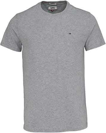 Tommy Jeans Men's Tjm Xslim Jersey Tee Dm0dm04411 S/S T-Shirt (pack of 1) - Amazon.ae Price Tracker