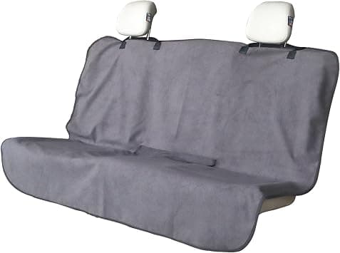 Back Seat Cover for Car Trucks Van SUV Jeep,Waterproof Rear Bench Towel Seat Covers for Dogs and Kids,Automotive Backseat Protector(Grey) - Amazon.ae Price Tracker