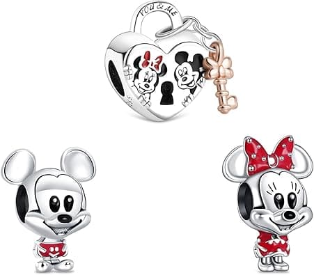 925 Sterling Silver Charm Bead Set Women Bracelet Pendant Alien Dog, Kitten, Princess, Hero Bead Set Fit Women'S Bracelet Necklace Birthday Gift For Friends Diy Jewelry Gift 3 Piece/Pacag - Amazon.ae Price Tracker