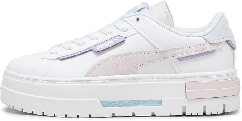 PUMA Womens White Mayze Crashed Sneakers - Amazon.ae Price Tracker