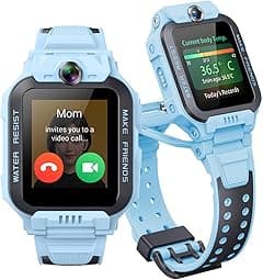 imoo Z7 4G Kids Smart Watch with GPS and Phone, with HD Video and Voice Calling, Kids GPS Watch, IPX8 Water Resistance for Swimming - Blue - Amazon.ae Price Tracker