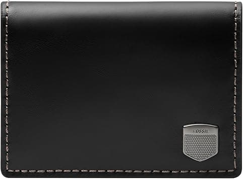 Fossil Men's Hayes Card Case Bifold, Black - Amazon.ae Price Tracker