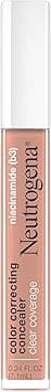 Neutrogena Clear Coverage Color Correcting Concealer Makeup, Lightweight Concealer with Niacinamide for Dark Spots, Oil-, Fragrance-, Paraben- & Phthalate-Free, Peach, 0.24 fl. oz - Amazon.ae Price Tracker