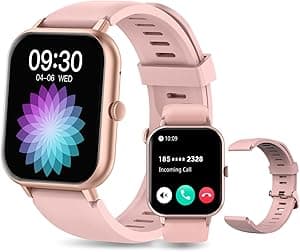 PEJE ZW01 Smart Watch丨Smart Watches For Men丨1.83 TFT Display丨Ip68 Waterproof,Bluetooth calling,All-Round Fitness Management,123+ Workout Mode,15 Days Battery Life,Compatible with iOS & Android (Pink) - Amazon.ae Price Tracker