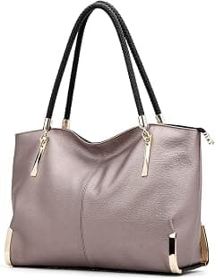 FOXLOVER Large Capacity Tote Handbags for Women, Women's Top-handle Bags Fashion Shoulder Bags Purses Minimalist design - Amazon.ae Price Tracker