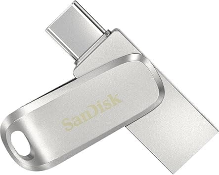SanDisk Ultra 256GB Dual Drive Luxe Type-C 400MB/s USB 3.2 Gen 1, Silver, SDDDC4-256G-G46 - Amazon.ae Price Tracker
