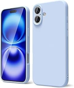 oakxco iPhone 16 Case Liquid Silicone Slim Slim Soft TPU Rubber Gel Case Simple Protective Case for Women Girls Matte Solid Color Appearance Light Blue - Amazon.ae Price Tracker