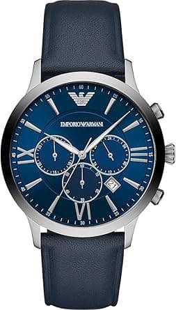 Emporio Armani Men's Chronograph Quartz Watch - Amazon.ae Price Tracker