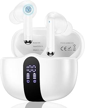 Wireless Earphones For Iphone 17 Pro Max, 17pro, Iphone Air 16e 16 15, Noise Cancelling In Ear Buds, Bluetooth Headphone Mini Comfortable Earpods For Apple, Android Samsung Galaxy, Pixel Pods - Amazon.ae Price Tracker