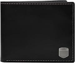 Fossil Men's Hayes Bifold with Flip ID, Black - Amazon.ae Price Tracker