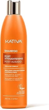 KATIVA Post Smoothing Brazilian Shampoo | Softness and Luminosity | Anti-Frizz Effect | 335ml | Extends Smoothing by 50% | Sulphate and Paraben Free for Smoothing Care - Amazon.ae Price Tracker