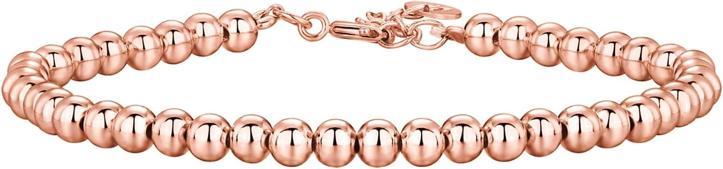 PAVOI 14K Gold Plated Beaded Cuban Cubic Zirconia Simulated Diamond Station Infinity Chain Bracelets for Women | Adjustable Chain Bracelet - Amazon.ae Price Tracker