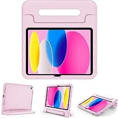 ProCase Kids Case for iPad A16 11th Generation 2025/iPad 10th Generation 2022 with Pencil Holder, iPad 11/10 Case Shockproof Lightweight Cover with Stand Convertible Handle for Children -Lightpink - Amazon.ae Price Tracker