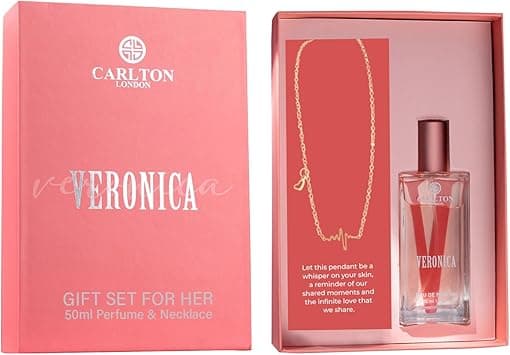 Carlton London Women Musk Gift Set | Gift For Girlfriend, Wife | Veronica Liquid EDP (50Ml) + Necklace | Elegant Jewelry & Fragrance | Gift For Women - Amazon.ae Price Tracker