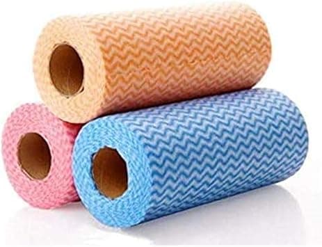 150Pcs/Roll REUsable Cleaning Wipe, Household &Kitchen Towels,Disposable Cleaning Cloth, Dish Cloth Dish Towels Dish Rags REUsable Kitchen Paper Towels, Wash Towels, Multicolor - Amazon.ae Price Tracker