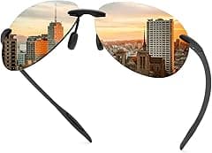 Polarized Sunglasses for Men Women Rimless Frame Driving Glasses UV400 Protection Mirror Lens Shades Sport Eyewear Eyeglasses - Amazon.ae Price Tracker